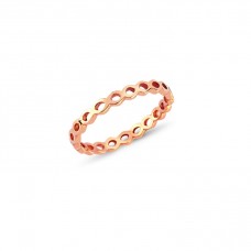 Rose Gold Plated Eternity Ring
