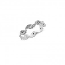 Silver Caterpillar Ring