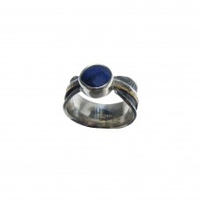 Silver Sapphire Ring