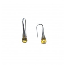Silver Citrine Earring