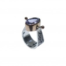 Silver Amethyst Ring 
