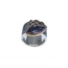 Silver Amethyst Ring 