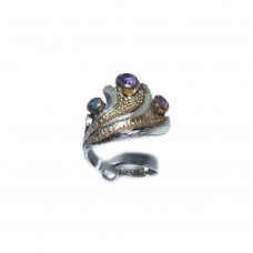Silver Amethyst Ring 