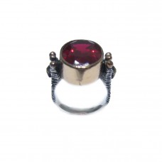 Silver Ruby Ring