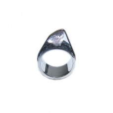 Silver Rose Quartz Ring