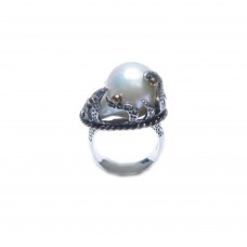 Baroque Pearl Ring