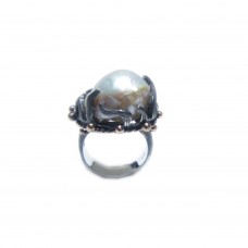 Baroque Pearl Ring