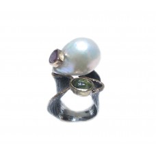 Baroque Pearl Ring