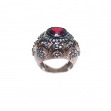 Silver Ruby Ring