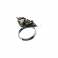 Silver Citrine Ring