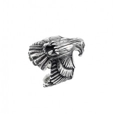 Silver Eagle Ring