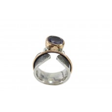 Silver Amethyst Ring 