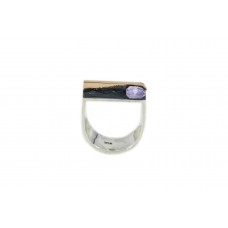 Silver Amethyst Ring 