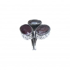 Silver Ruby Ring