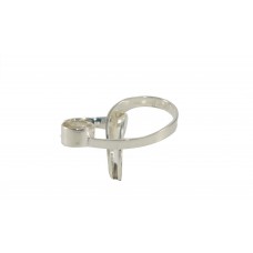 Silver Gold Rutile Quartz Ring
