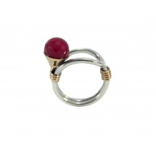 Silver Ruby Ring