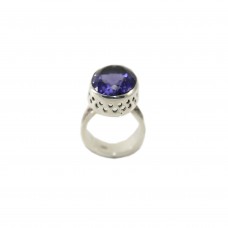 Silver Amethyst Ring 