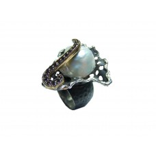 Baroque Pearl Ring