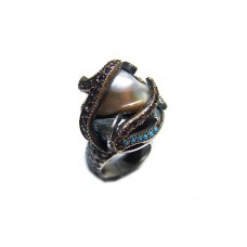 Baroque Pearl Ring