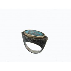Silver Turquoise Ring 