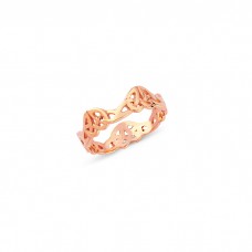 Rose Gold Plated King Ring