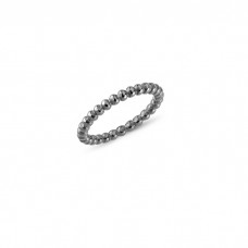 Black Plated Balls Ring