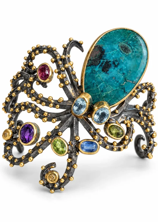 Southwestern Sleeping Beauty Turquoise Pendant - Görsel 1