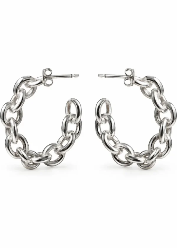 Minimalist Bold Teardrop Huggie Earrings - Image 2
