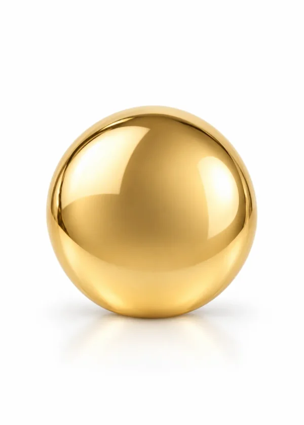 Bold Gold Dome Chunky Statement Ring - detail view 2